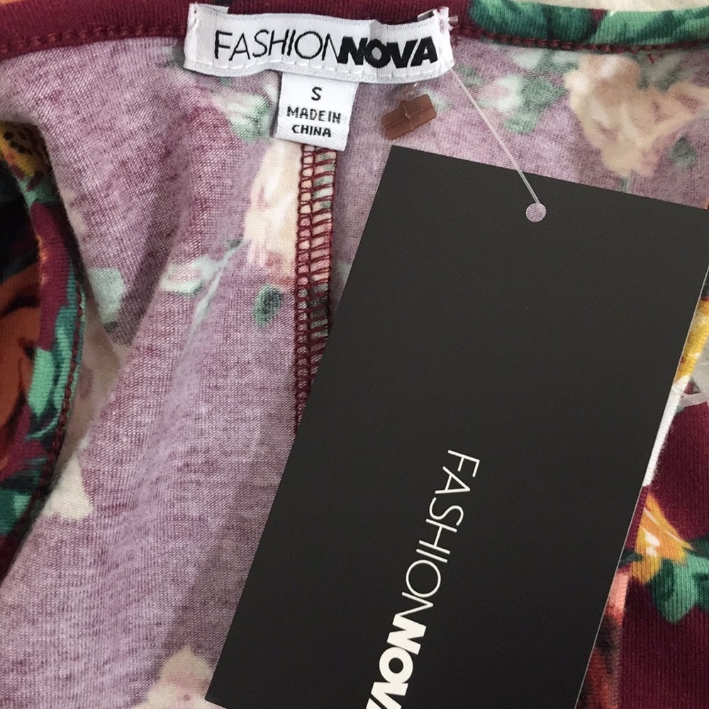 Fashion Nova Flowers And Chocolate Floral Dress - Picture 9 of 11